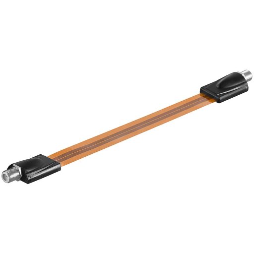 Goobay 11953 koax kábel 0,2 M F-típusú Barna