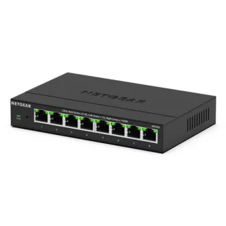   NETGEAR MS308E Beállítást nem igénylő (unmanaged) 2.5G Ethernet (100/1000/2500) Fekete