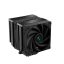 DeepCool AK620 ZERO DARK Processzor Hűtő 12 cm Fekete 1 db
