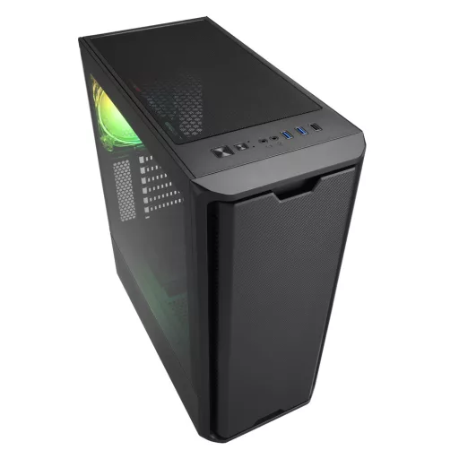 Sharkoon SK3 RGB Midi Tower Fekete