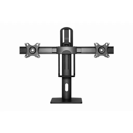 Gembird MS-D2-01 asztali TV konzol 68,6 cm (27") Fekete