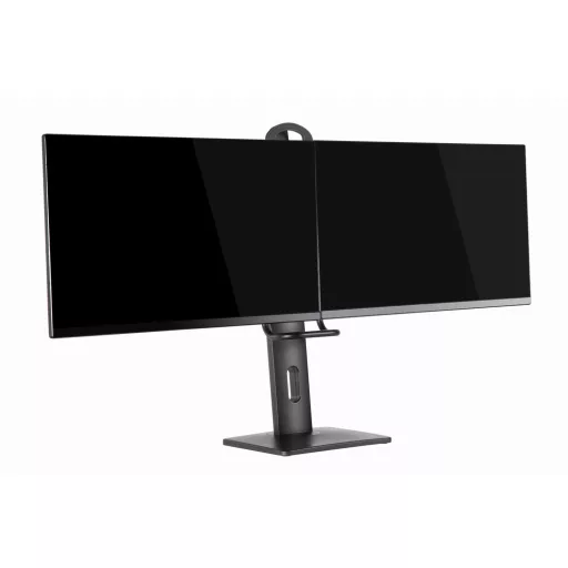 Gembird MS-D2-01 asztali TV konzol 68,6 cm (27") Fekete
