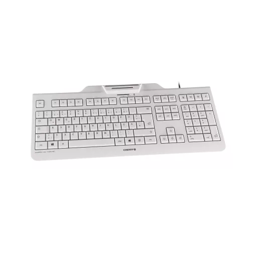 CHERRY KC 1000 SC billentyűzet Irodai USB QWERTY Északi Fekete