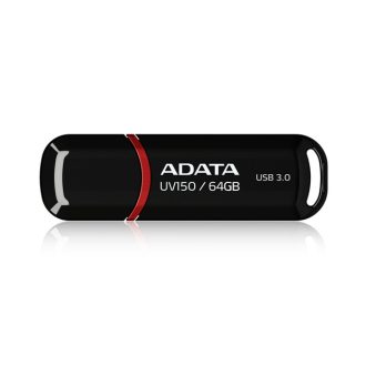   ADATA 64GB DashDrive UV150 USB flash meghajtó USB A típus 3.2 Gen 1 (3.1 Gen 1) Fekete