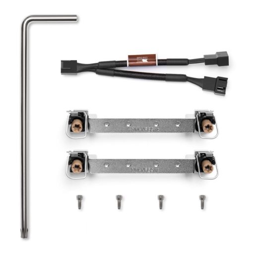 Noctua NH-D9 DX-4677 4U számítógépes hűtőrendszer Processzor Hűtő 9,2 cm Alumínium, Bézs, Barna