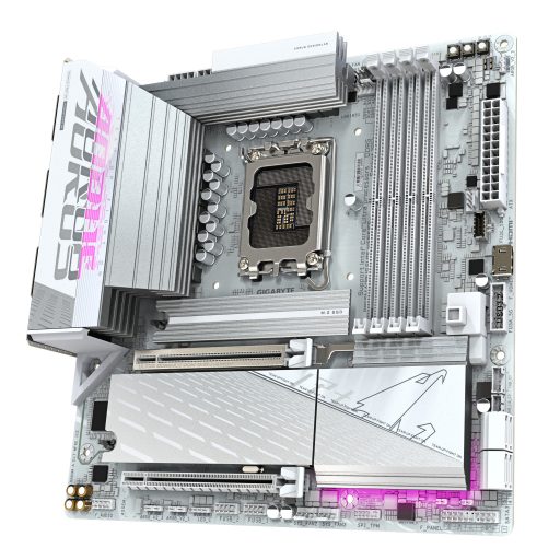 GIGABYTE B860M AORUS ELITE WF6E ICE Intel B860 LGA 1851 (Socket V1) Micro ATX