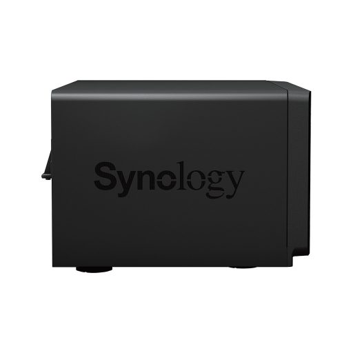 Synology DiskStation DS1823XS+ tárolószerver NAS Tower Ryzen Embedded V1780B 8 GB DDR4 0 TB DiskStation Manager Fekete