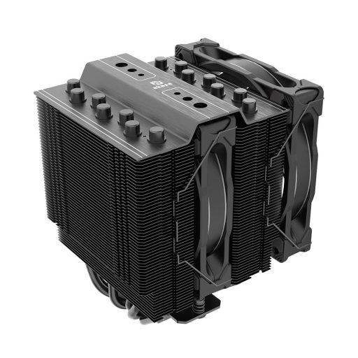 Akasa SOHO H7 Processzor Hűtő 12 cm Fekete 1 db