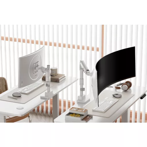 Digitus DA-90476 asztali TV konzol 144,8 cm (57") Fehér