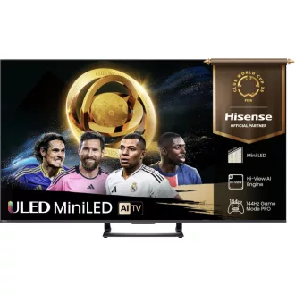   Hisense 65U7Q 165,1 cm (65") 4K Ultra HD Smart TV Wi-Fi Fekete 500 cd/m²