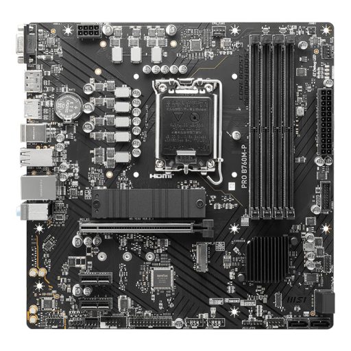 MSI PRO B760M-P Intel B760 LGA 1700 Micro ATX