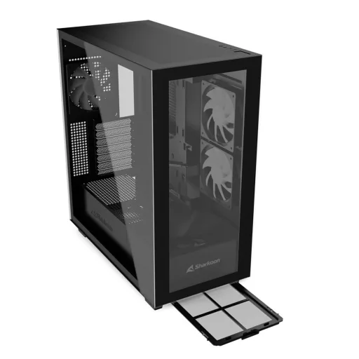 Sharkoon Rebel C60 Midi Tower Fekete
