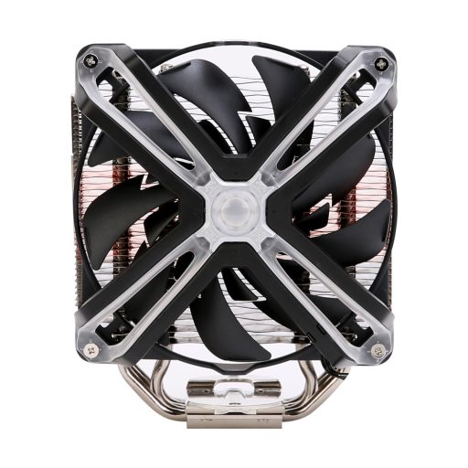 Zalman CNPS17X számítógépes hűtőrendszer Processzor Hűtő 14 cm Fekete, Szürke