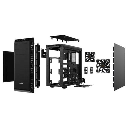 be quiet! Pure Base 600 Midi Tower Fekete