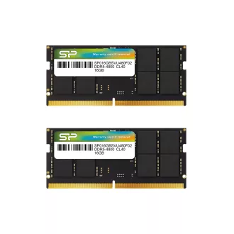   Silicon Power SP032GBSVU480F22 32 GB 2 x 16 GB DDR5 262-pin SO-DIMM ECC
