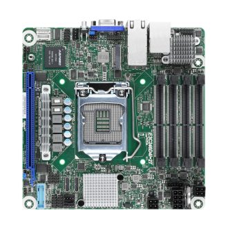 Asrock E3C246D4I-2T Intel C246 LGA 1151 (H4 aljzat) mini ATX