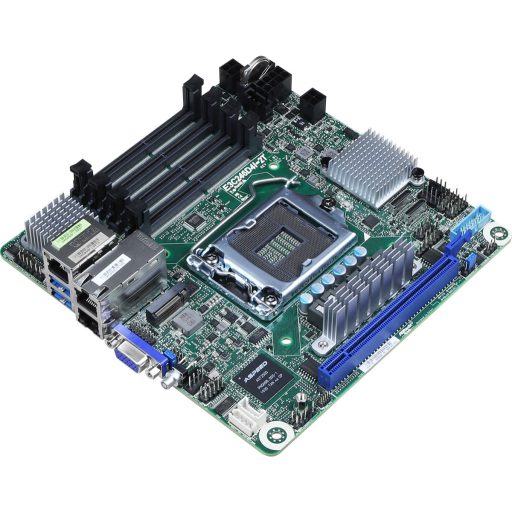 Asrock E3C246D4I-2T Intel C246 LGA 1151 (H4 aljzat) mini ATX