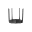 Tenda AC8 vezetéknélküli router Gigabit Ethernet Kétsávos (2,4 GHz / 5 GHz) Fekete