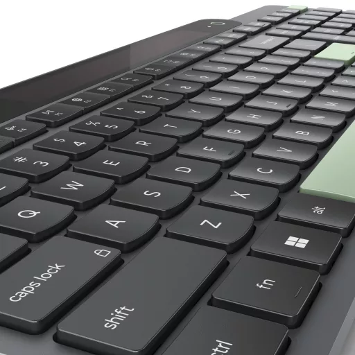Lenovo 4Y41R69494 billentyűzet Otthoni/irodai Bluetooth Amerikai angol Fekete, Zöld