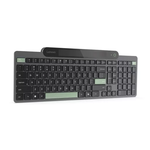 Lenovo 4Y41R69494 billentyűzet Otthoni/irodai Bluetooth Amerikai angol Fekete, Zöld