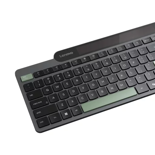 Lenovo 4Y41R69494 billentyűzet Otthoni/irodai Bluetooth Amerikai angol Fekete, Zöld