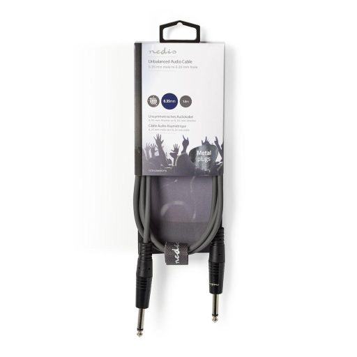 Nedis COTH23000GY15 audio kábel 1,5 M 6.35mm Szürke