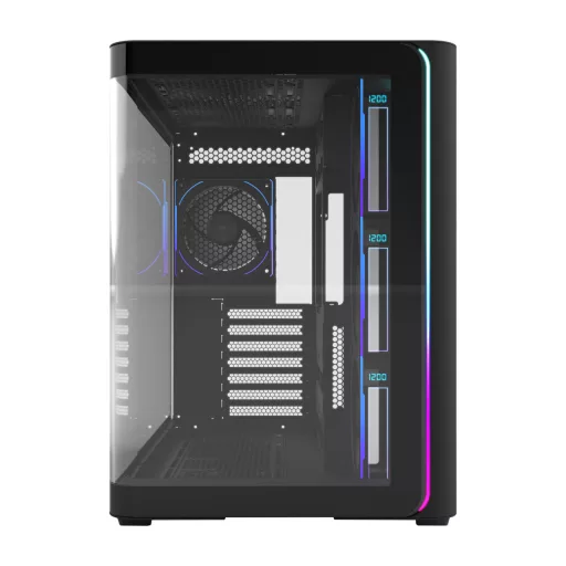 FSP M580-BP Midi Tower Fekete