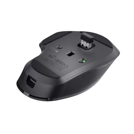 Trust Ozaa+ egér Irodai Jobbkezes RF vezeték nélküli + Bluetooth Optikai 3200 DPI