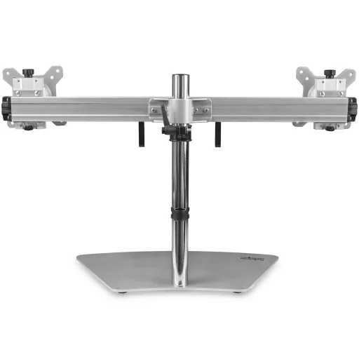 StarTech.com ARMDUOSS asztali TV konzol 61 cm (24") Rozsdamentes acél