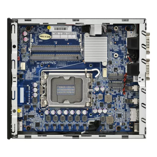 Shuttle XPС slim DH610V2 PC/munkaállomás alapgép 1,35 liter méretű számítógép Fekete Intel H610 LGA 1700