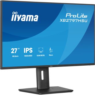   iiyama ProLite XB2797HSU-B1 68,6 cm (27") 1920 x 1080 pixelek Full HD LED Fekete