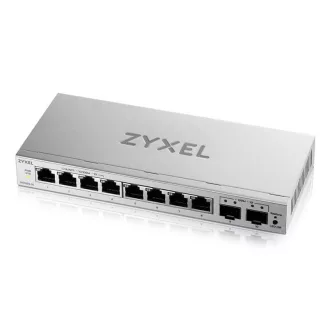   Zyxel GS1200-10v3 Vezérelt L2 Gigabit Ethernet (10/100/1000) Asztali Szürke
