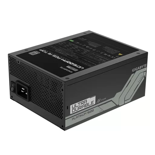 GIGABYTE UD1600PM PG5 AI TOP 1600 W 20+4 pin ATX ATX Fekete