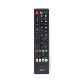   Nedis TVRC45LGBK távirányító Vezeték nélküli infravörös TV Nyomógombok