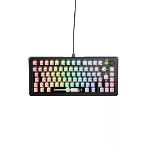 Glorious Gaming GMMK 3 75% Barebones billentyűzet Játék USB Nem Fekete