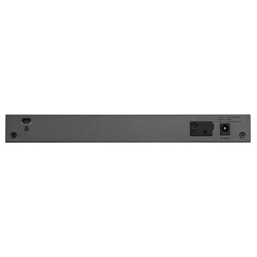 NETGEAR GS108LP Beállítást nem igénylő (unmanaged) Gigabit Ethernet (10/100/1000) Ethernet-áramellátás (PoE) támogatása 1U Fekete, Szürke