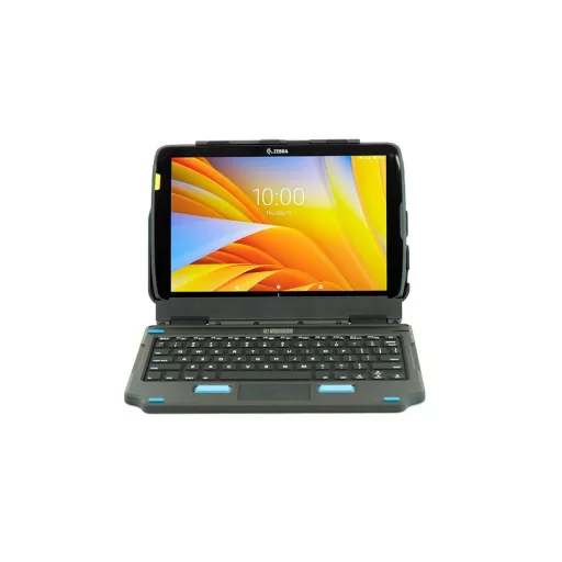 Gamber-Johnson 7160-1789-01 billentyűzet mobil eszközhöz QWERTY Brit angol Pogo Pin Fekete