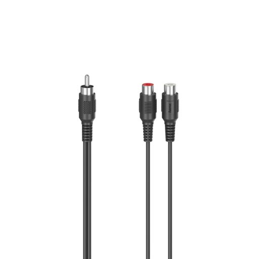 Hama 00205183 audio kábel RCA 2 x RCA Fekete