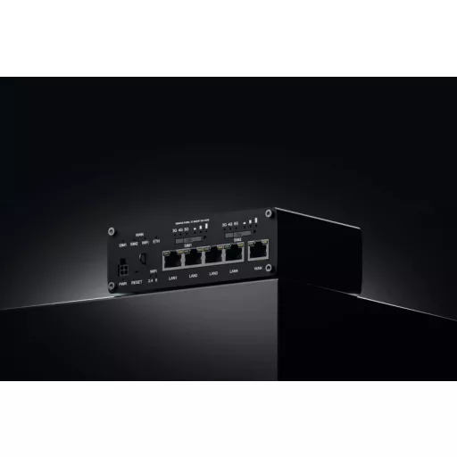 Teltonika RUTM52 vezetéknélküli router Gigabit Ethernet Kétsávos (2,4 GHz / 5 GHz) 5G Fekete