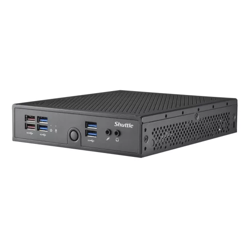Shuttle DS50U PC/munkaállomás alapgép 1,3 liter méretű számítógép Fekete 7305