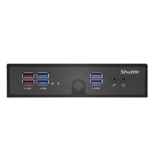 Shuttle DS50U PC/munkaállomás alapgép 1,3 liter méretű számítógép Fekete 7305
