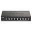 D-Link DGS-1100-08PV2 Vezérelt L2/L3 Gigabit Ethernet (10/100/1000) Ethernet-áramellátás (PoE) támogatása Fekete