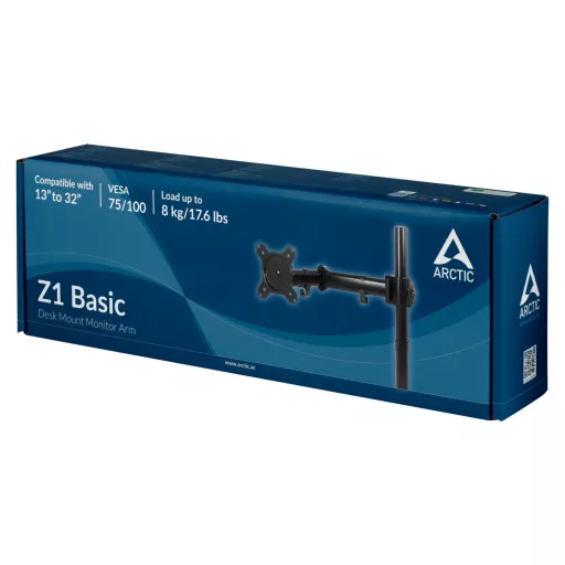 ARCTIC Z1 Basic 81,3 cm (32") Asztali Fekete