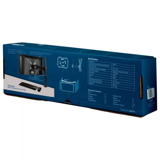 ARCTIC Z1 Basic 81,3 cm (32") Asztali Fekete