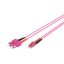 Digitus DK-2532-01-4 InfiniBand és száloptikai kábel 1 M LC SC I-VH Ibolya