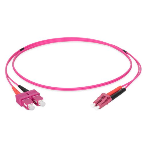 Digitus DK-2532-01-4 InfiniBand és száloptikai kábel 1 M LC SC I-VH Ibolya