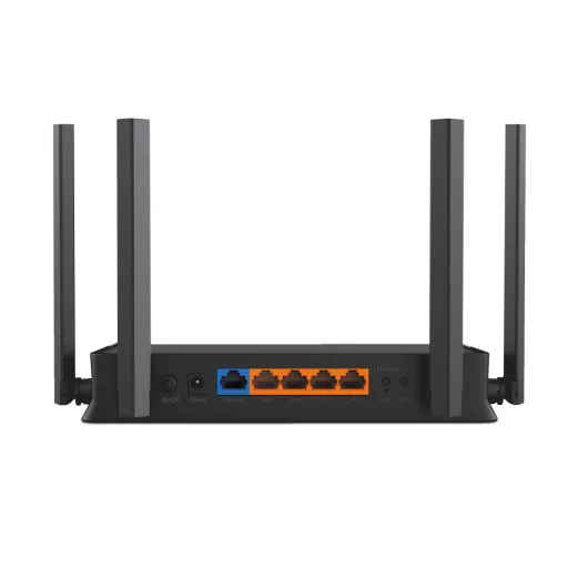 TP-Link Archer BE220 vezetéknélküli router Gigabit Ethernet Kétsávos (2,4 GHz / 5 GHz) Fekete