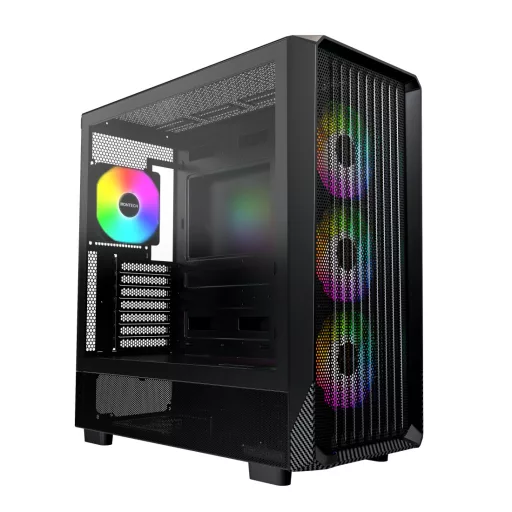 Montech X5 Midi Tower Fekete