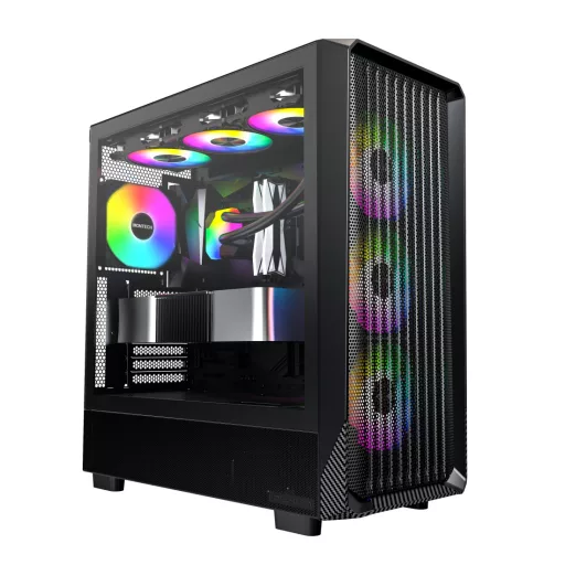 Montech X5 Midi Tower Fekete