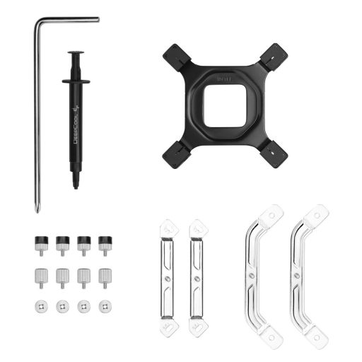 DeepCool AK700 Digital WH Processzor Hűtő 12 cm Fehér 1 db